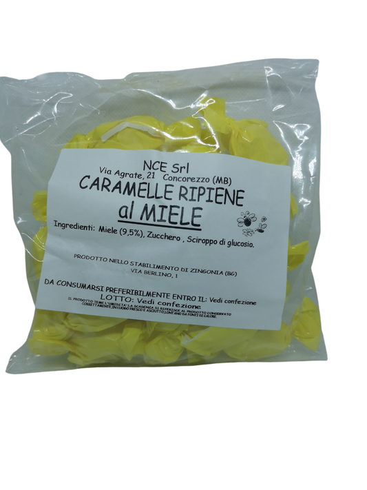 Caramelle ripiene al Miele